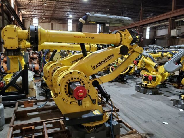2018 FANUC M900IA/350L Robots | Pacific Machine Tools LLC