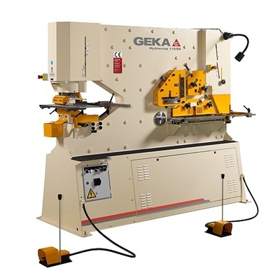 GEKA HYDRACROP 110/180 Ironworker | Pacific Machine Tools LLC