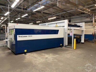 2018,2018 TRUMPF TRULASER 3030 WITH AUTOMATION FIBER,TRULASER 3030 FIBER WITH AUTOMATION,6000 WATT FIBER LASER  5' X 10'  NEW  $$ SAVE THOUSANDS  $$,|,Pacific Machine Tools LLC